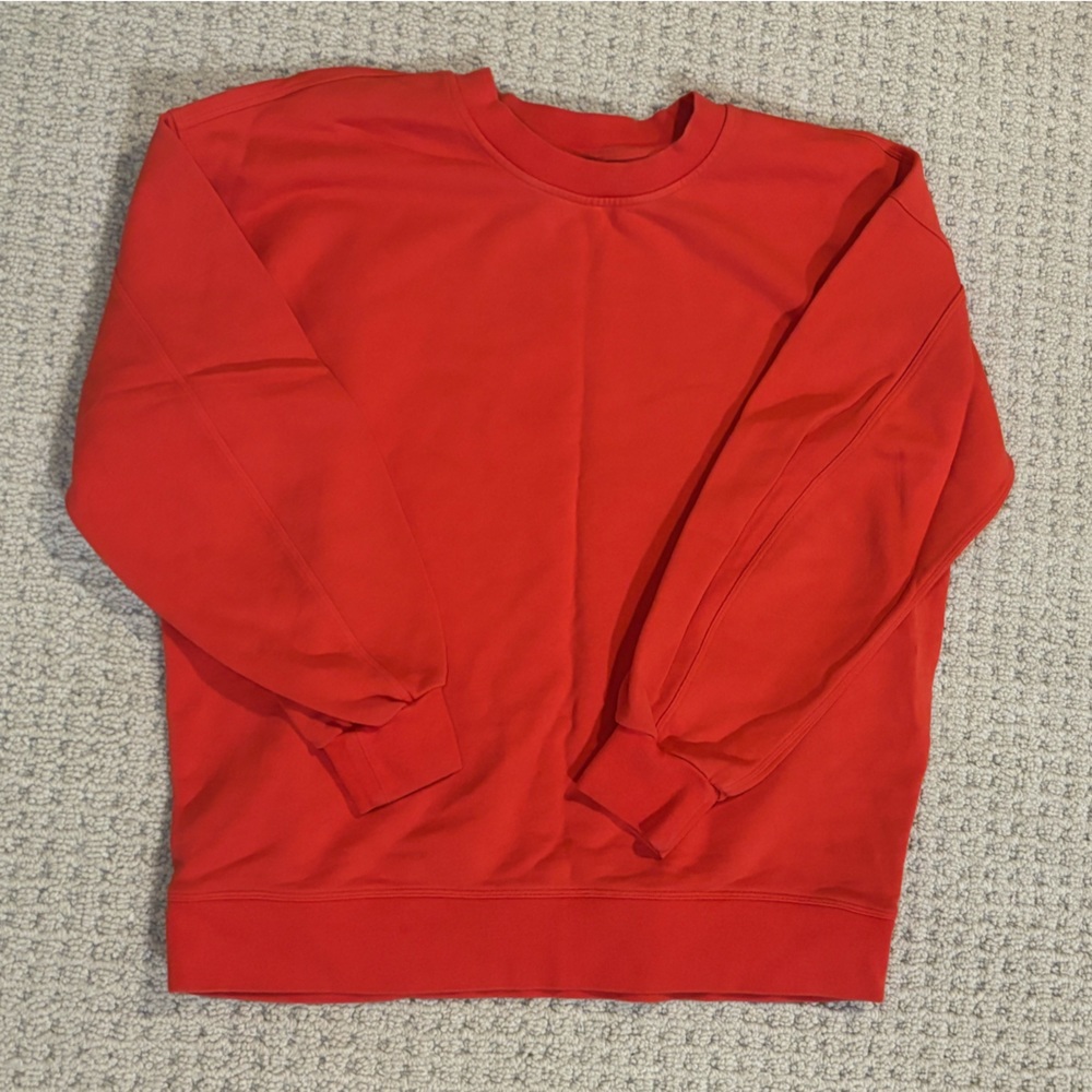 Lululemon oversized crew neck sweatshirt